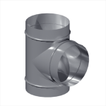ВКТР 400/280/90/0,7/Zn вентиляция круглая тройник