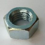 Гайка 12 DIN 934 (ГОСТ 5927) оцинк.(1кг/63,8шт)