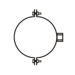 ХК 140-150/0,9/10/Zn хомут круглый