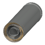 ДККУТ 250/350/450/500/0,5/0,5/0,5/304/Zn/Zn/RW дымоход канал коаксиальный утепленный труба